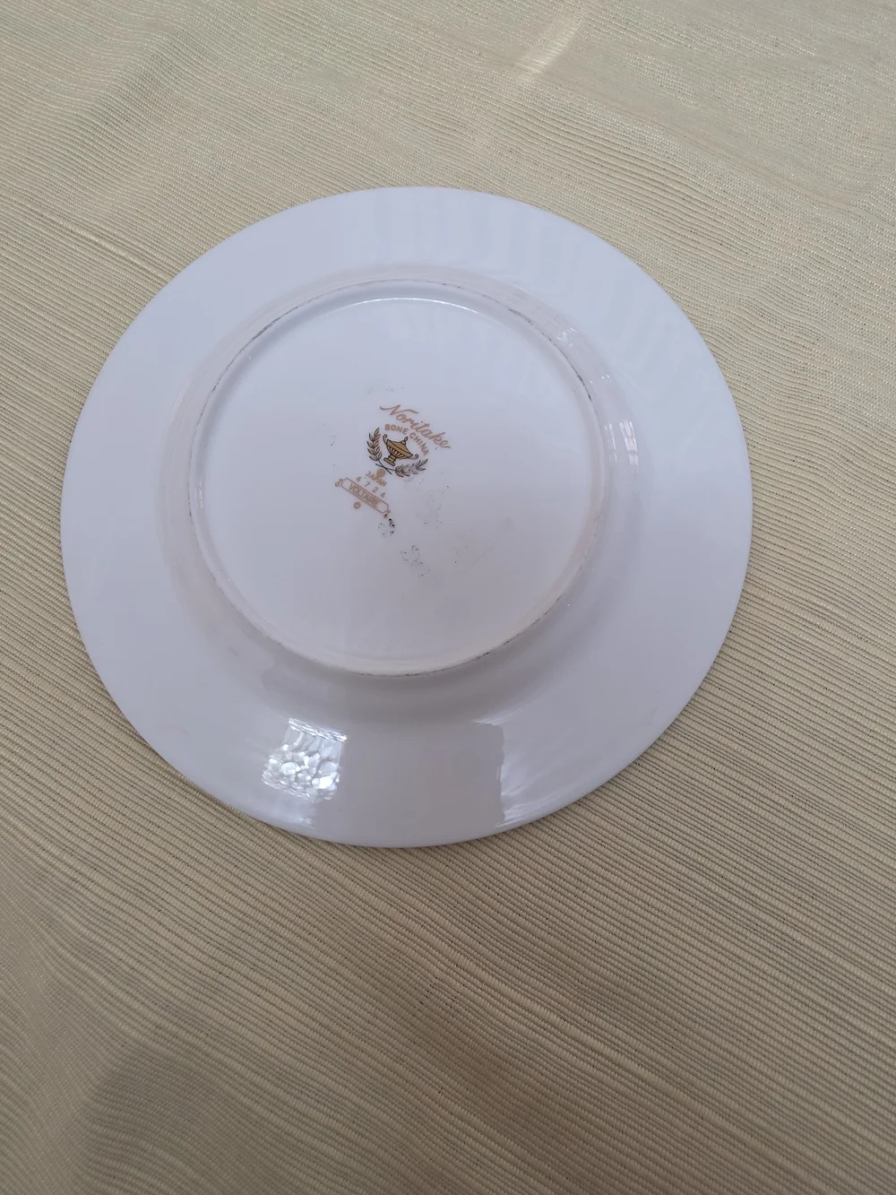 Blue and Gold Porcelain Dinner Plate - Home Dining